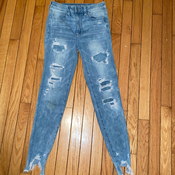 AE Dream Patched Jegging Crop - Picture 2 of 10